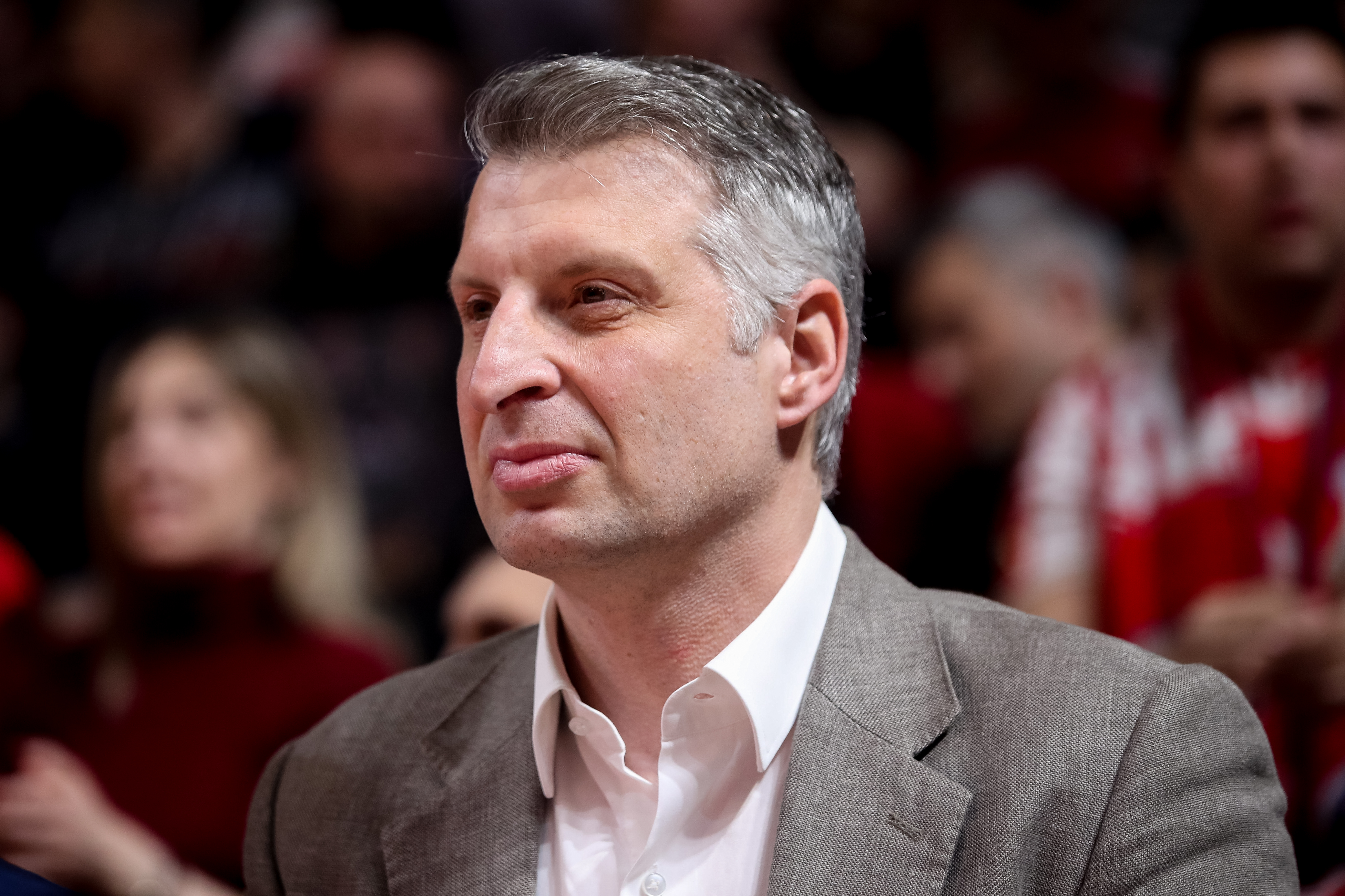 kosarkas Crvene zvezde na utakmici Evrolige protiv Olimpijakosa Pirej u hali Aleksandar Nikolic Pionir, Beograd 06.04.2023. godine Foto: Marko MetlasKosarka, Crvena zvezda, Evroliga, Olimpijakos Pirej